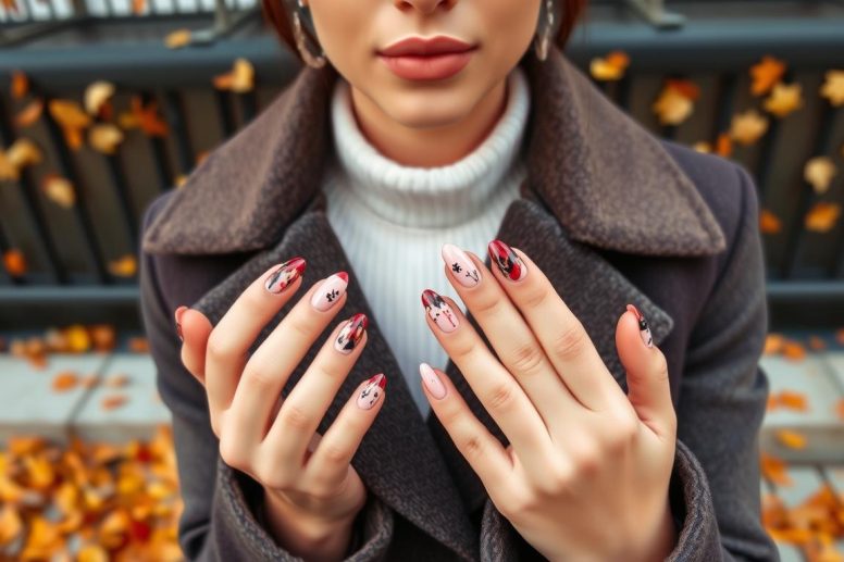 jaki kolor manicure na wszystkich świętych