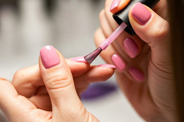 manicure żelowy malowanie paznokci